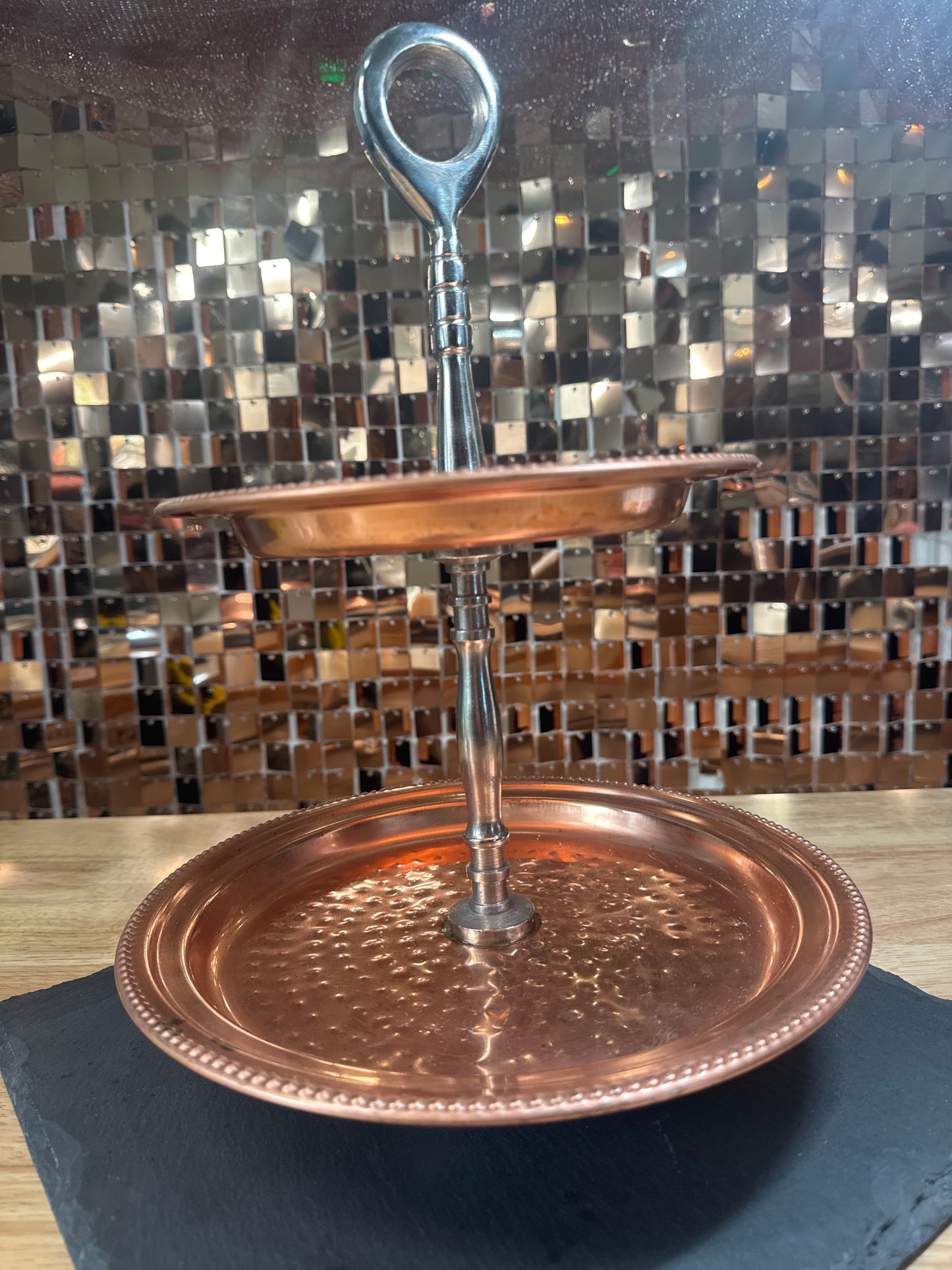 Copper Plated Serving Tray
