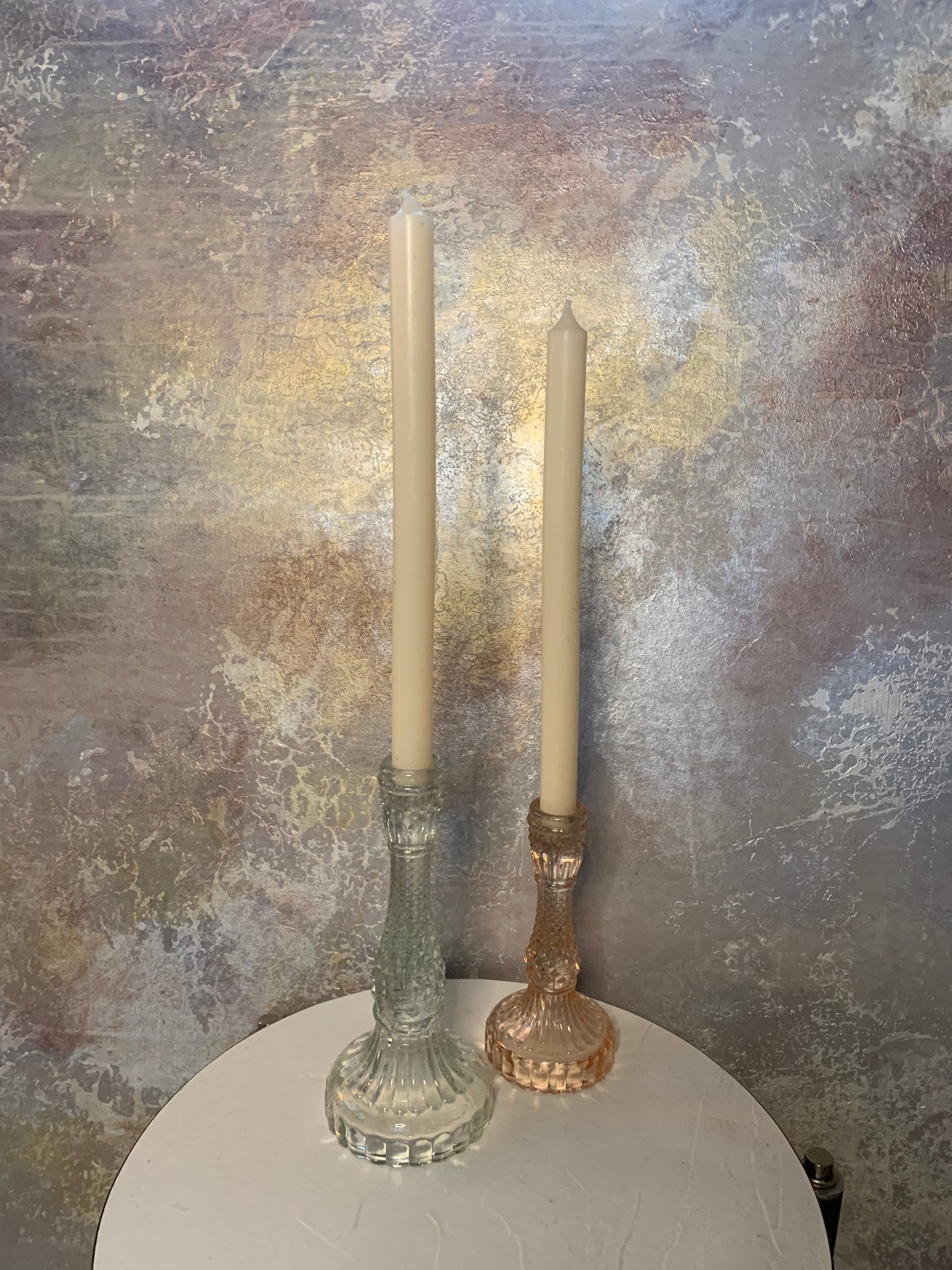 Candle Stick Set and Holder