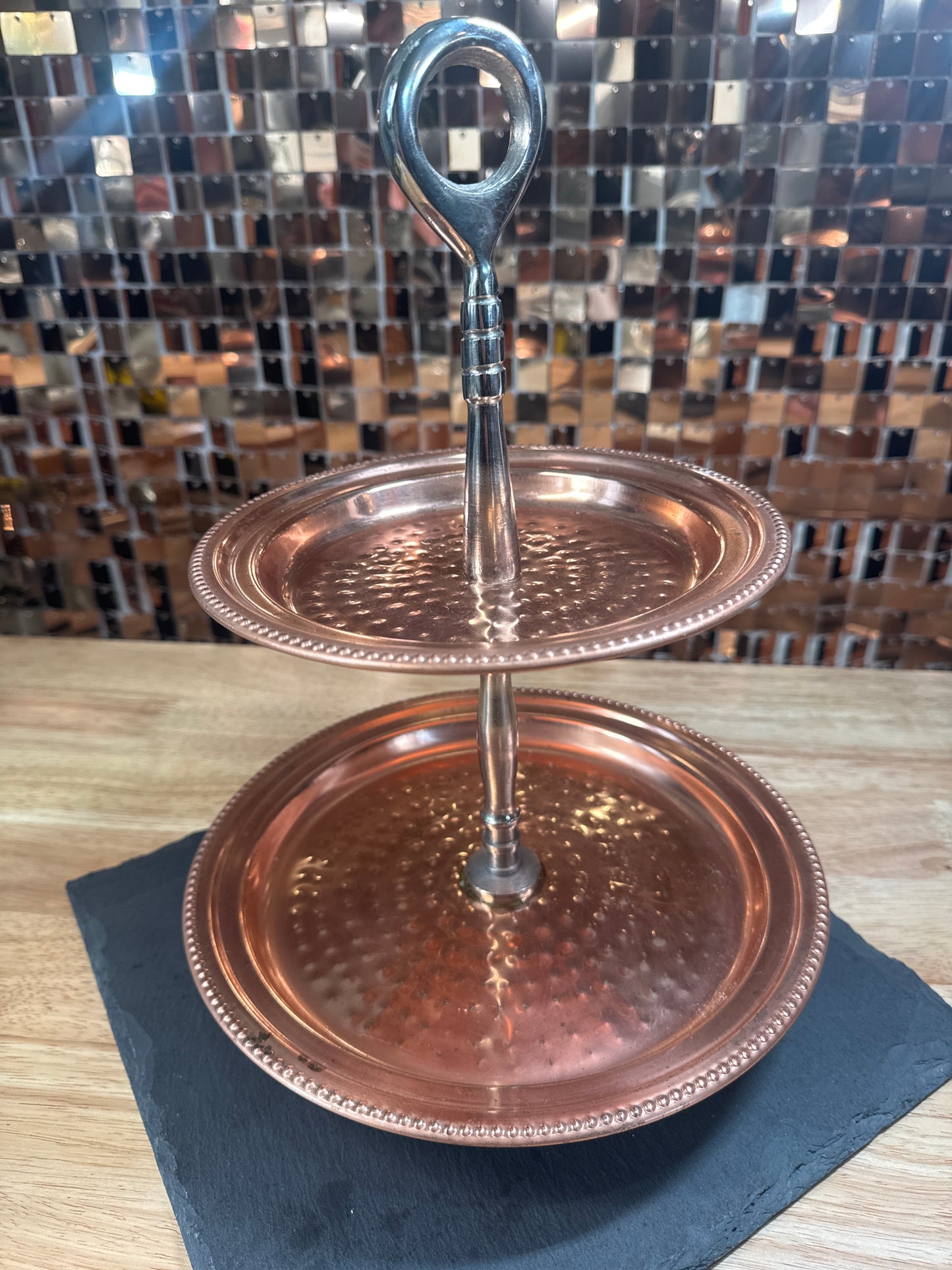 Copper Plated Serving Tray