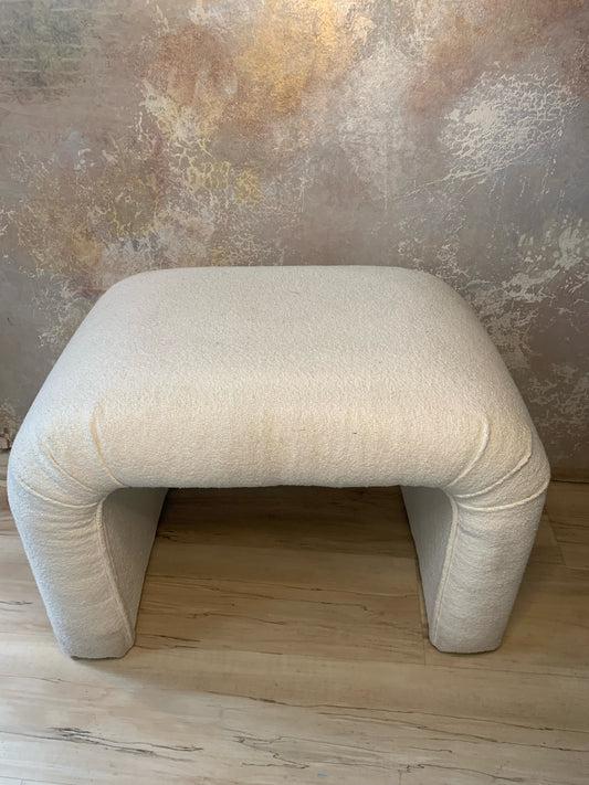 White Tufted Coffee Table