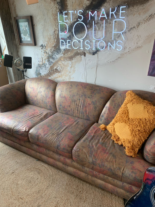 Retro Diluted Tortoise Sofa